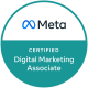 Jsme vlastníky oficiální certifikace společnosti Meta Platforms, Inc. v oblasti digitálního marketingu na sociálních sítích.